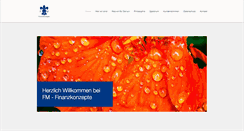 Desktop Screenshot of fm-finanzkonzepte.com